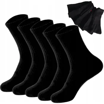 Pánské ponožky Ponožky PONOŽKY Froté Pánské 5 párů 39-42 Dlouhé Bavlněné POHODLNÉ