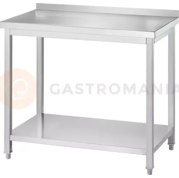 Počítačový stůl Přístěnný stůl s policí 1200x600x850 mm, šroubovaný | GREDIL, 671326