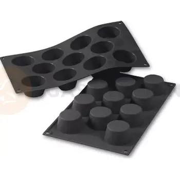 Kuchyňská sůl Silikonová forma pro monoporce, 11 otvorů 51x28 mm - 30SF022 | MARTELLATO, Muffins