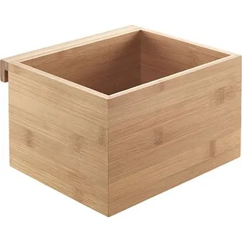 Úložný box Metaltex Úložný multifunkční box na nástěnný systém Mural 19 x 15 x 12 cm, bambus