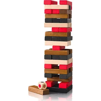 Dětské zboží POPULAR Balanční hra dřevěná věž Jenga