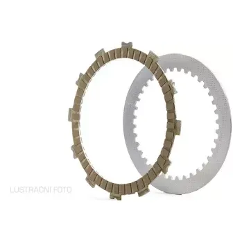 sada spojkových lamel a plechů (standardní směs), NEWFREN (7+6 ks) M710-384