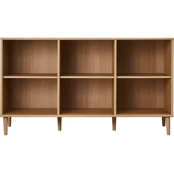 Knihovna Knihovna v dekoru dubu v přírodní barvě 133x75 cm Mistral – Hammel Furniture ID_1669594