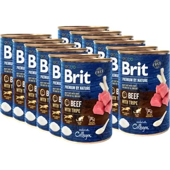 Brit Premium by Nature Beef with Tripe 12x400g SLEVA 2%