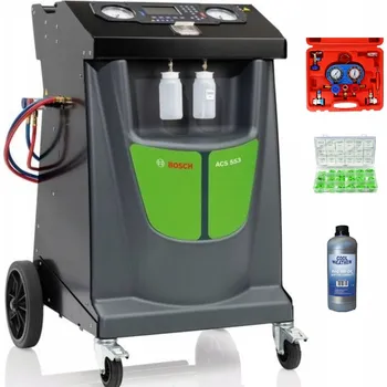 Klimatizace BOSCH ACS 553-P Automatická Stanice Klimatizace s Tiskárnou a Databází R134a