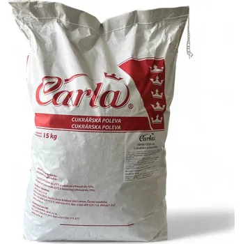 Cukrovinka Carla Extra bílá poleva Hmotnost: 15 kg