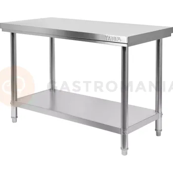 Počítačový stůl Centrální skládací stůl s policí 1200x600x850 mm | YATO, YG-09002