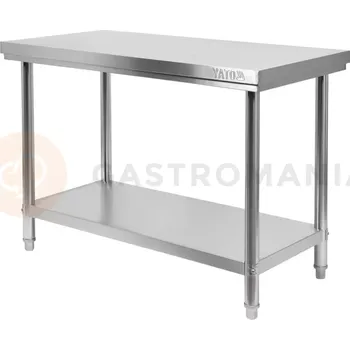 Počítačový stůl Centrální skládací stůl s policí 1000x600x850 mm | YATO, YG-09001