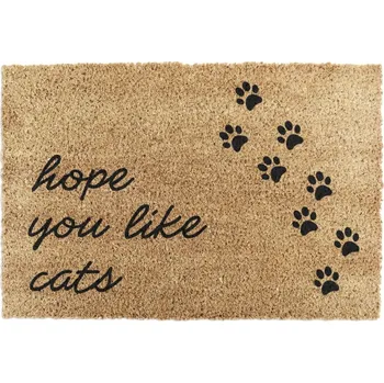 Rohožka Rohožka z kokosového vlákna 40x60 cm Hope You Like Cats – Artsy Doormats ID_1692480