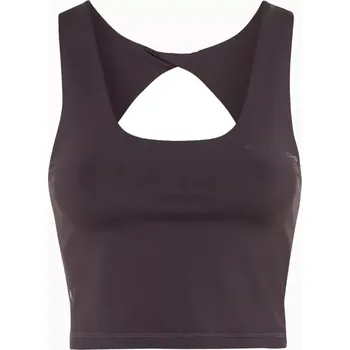 PORSCHE Women's Crop Tank Top Yoga Capsule Collection Tílko dámské krátké volnočasové fitness yoga ostružinová (Pohodlné krátké tílko topko vyrobené z rychleschnoucího měkkého materiálu a integrovanou podprsenkou.)