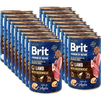 Krmivo pro psa Brit Premium by Nature Lamb With BUCKWHEAT 24x400g SLEVA 3%