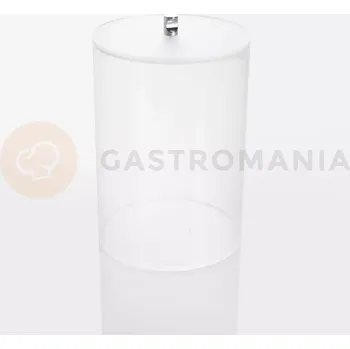 Čokoládová tyčinka Nádoba z plexiskla s matným víčkem 250x180 mm | MARTELLATO, BA1825