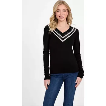 Dámský svetr GUESS dámský svetr Davinia černý M