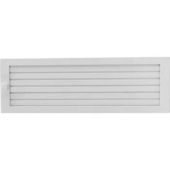 Krbová obestavba HARK Krbová mřížka HARK Lamelle 15x45 cm, bílá, regulovací, vyndavací