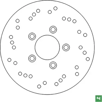 Brzdový kotouč brzdový kotouč, NEWFREN M503-323
