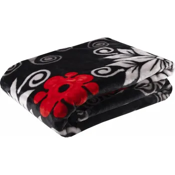 Přehoz na lůžko Akrylová deka Barevná A-289 Hřejivá Silná Přehoz na Postel 160x210