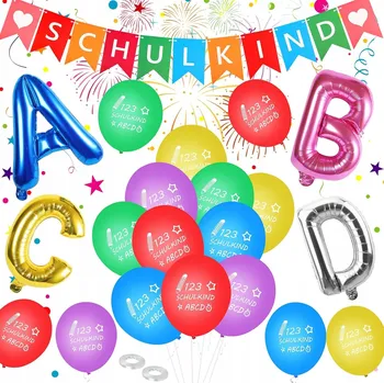 Balónek DEKORACE BALÓNKY NA ZAČÁTEK ŠKOLNÍHO ROKU