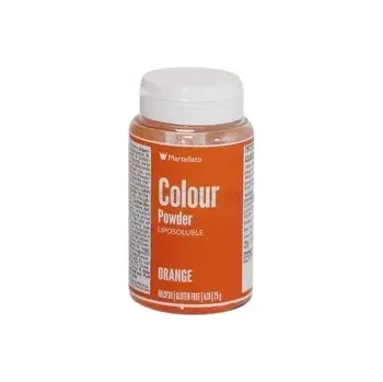 Výroba svíčky Barvivo v prášku rozpustné ve vodě 25 g - oranžové | MARTELLATO, Colour powder