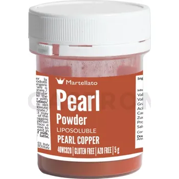 Výroba svíčky Práškové barvivo 5 g - perleťově měděné | MARTELLATO, Pearl powder