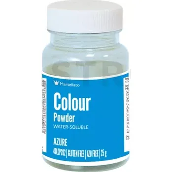 Výroba svíčky Barvivo práškové, rozpustné ve vodě 25 g - azurové | MARTELLATO, Colour powder