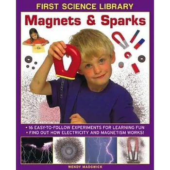 Cizojazyčná kniha First Science Library: Magnets & Sparks - Madgwick Wendy