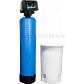 Změkčovač vody Centrální automatický změkčovač vody se solným alarmem 24 m3/den | MIJAR, TT 100 GI