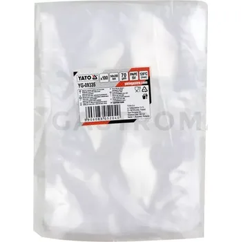 Sáčky pro sous-vide a komorové baličky 140x200 mm 70um, 100 ks. | YATO, YG-09335