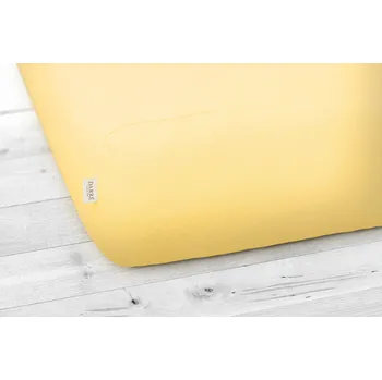 Prostěradlo DARRÉ Jersey prostěradlo středně žluté na výšku matrace do 20 cm Velikost: 120 x 200