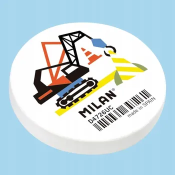 Pryž Kulatá guma na mazání MILAN 1 ks