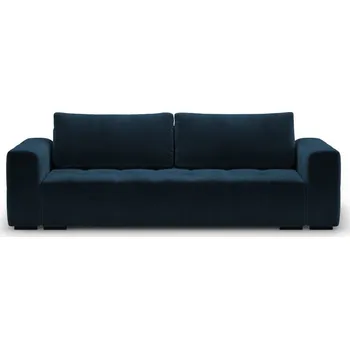 Pohovka Tmavě modrá sametová rozkládací pohovka Milo Casa Luca ID_1412809