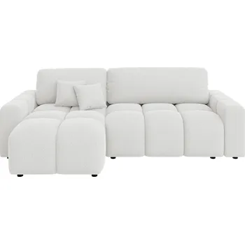 Pohovka Bílá rozkládací rohová pohovka (variabilní) Luki – Ropez ID_1696262