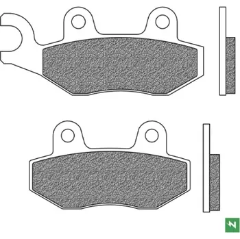 Brzdová destička brzdové destičky, NEWFREN (směs SCOOTER ELITE SINTERED) 2 ks v balení M502-1022