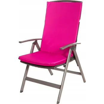 Polštář Zahradní Polštář na židli, 110x47x65, růžový, 1 Ks .