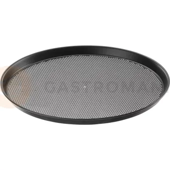 Vybavení pro přežití Děrovaný podnos na pizzu, 352x23 mm | HENDI, 616932