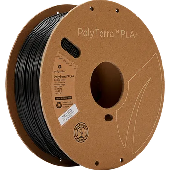 Filament Polymaker PolyTerra PLA + Black 3 kg