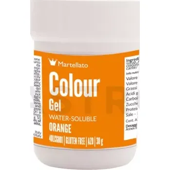 Výroba svíčky Gelová barva 30 g - oranžová | MARTELLATO, Colour gel