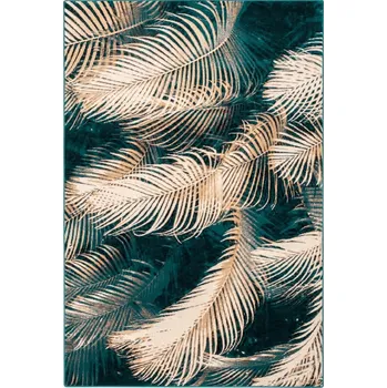 Koberec Vlněný koberec v petrolejové barvě 133x180 cm Areca – Agnella ID_1584166