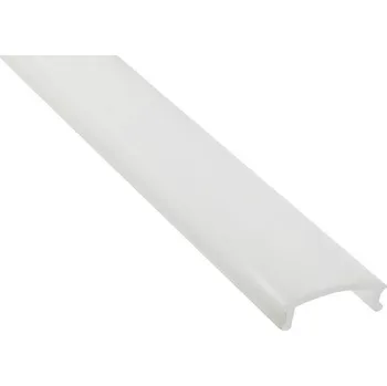 LED osvětlení PVC KRYT pro ALU profily 4mm pro LED 2m 2 BARVY