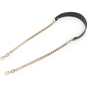 Ucho na kabelku s řetízkem a karabinami šíře 4 cm