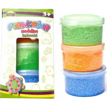 Modelovací hmota Modelovací hmota pěnová plastelína 3 náhradní balení 3x28g