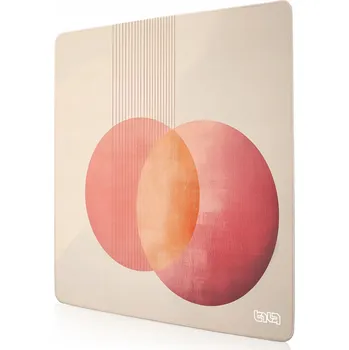 PODLOŽKA POD MYŠ MYŠKU Růžové Sféry 30x30 TILT Herní XXL Podložka na stůl