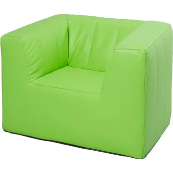 AUREDNIK Dětské křesílko Fresh koženka limetka - PUR pěna/molitan