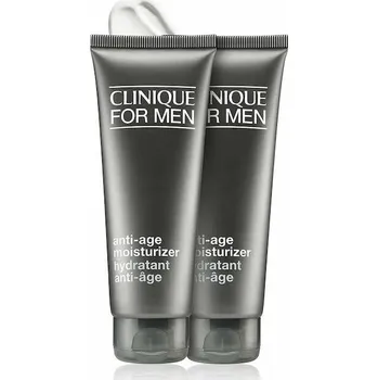 Pleťová kosmetika Clinique Sada hydratační pleťové péče For Men Anti-Age Moisturizer 2 x 100 ml + 2 měsíce na vrácení zboží