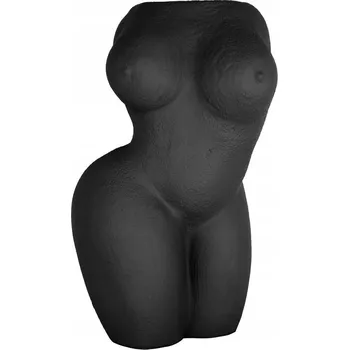 Váza Přítomný čas Váza ženská postava černá Přítomný čas