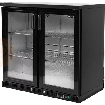 Chladící vitrína na láhve dvoudveřová | YATO, YG-05355