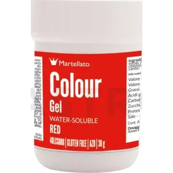 Výroba svíčky Gelová barva 30 g - červená | MARTELLATO, Colour gel