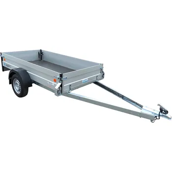 Přívěs k motorovému vozidlu Nebrzděný hliníkový přívěs s prodlouženou ojí ALX 26 N1 750kg 2500x1255mm