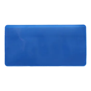 Set školních potřeb djois samolepicí kapsa na logistický štítek, 160 × 80 mm, PVC, modrá, 50 ks