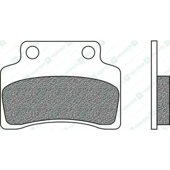 Brzdová destička brzdové destičky, NEWFREN (směs SCOOTER ACTIVE ORGANIC) 2 ks v balení M502-887