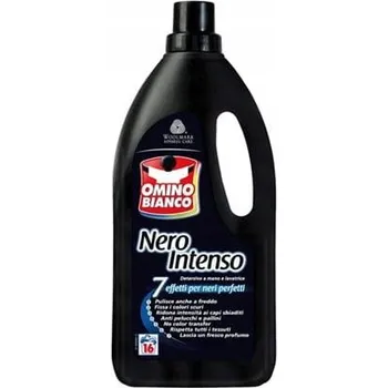 Prací gel Omino Bianco Nero Intenso Tekutý prací prostředek na černé prádlo, 1 litr (1000 ml)